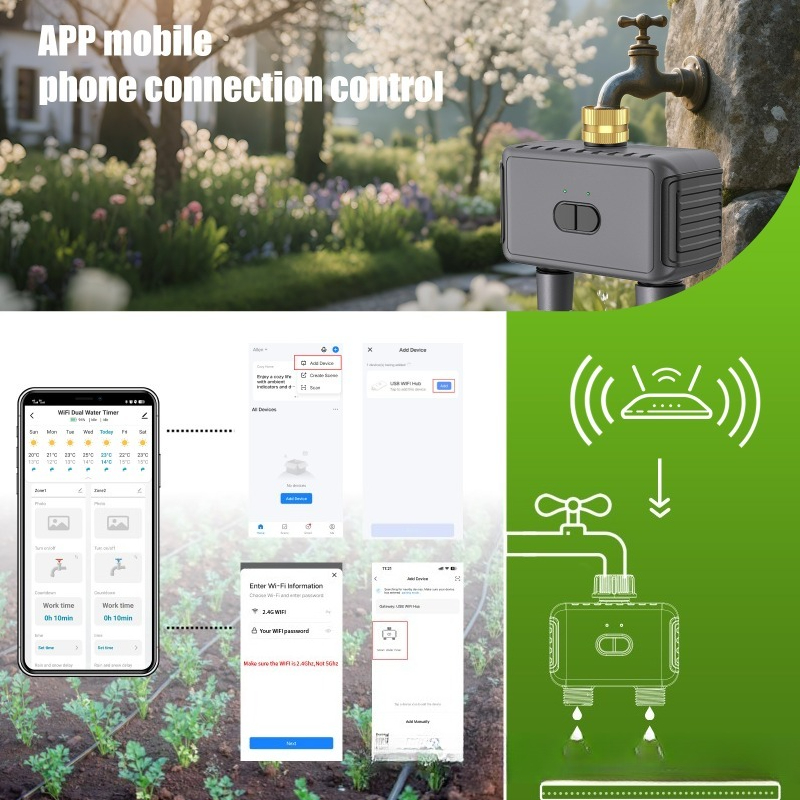 WiFi Bluetooth Dual‑Outlet Sma - огляд і ціна Timer Dual Outlet