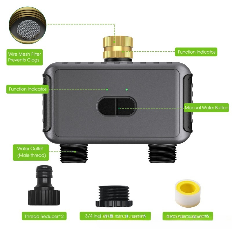 WiFi Bluetooth Dual‑Outlet Sma - огляд і ціна Timer Dual Outlet