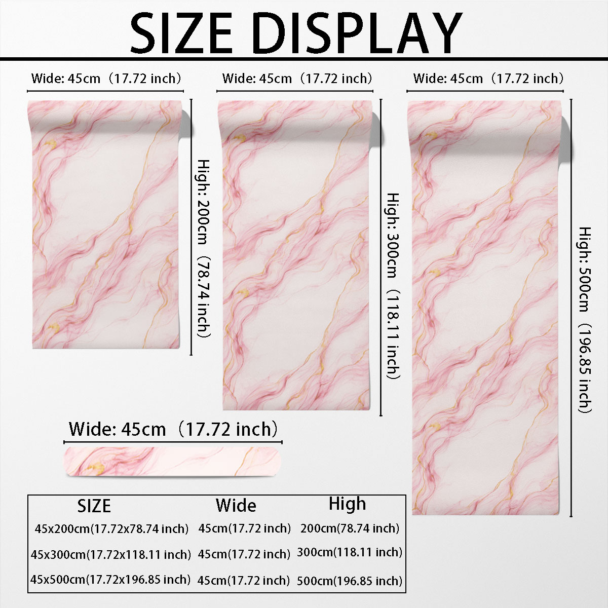 1pc Imitation marble textu Pri - огляд і ціна Pvc Panel Background